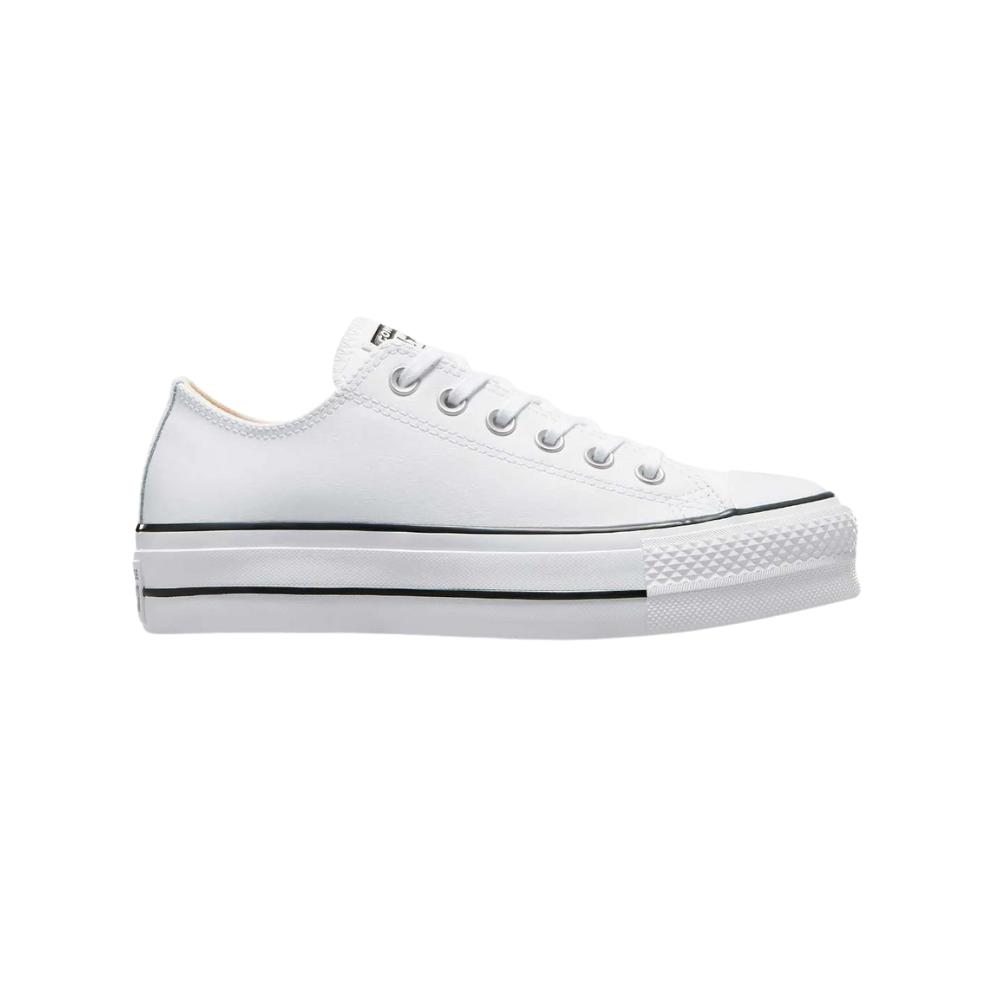 Tenis Converse de Plataforma Lift en Choclo de Piel Mujer