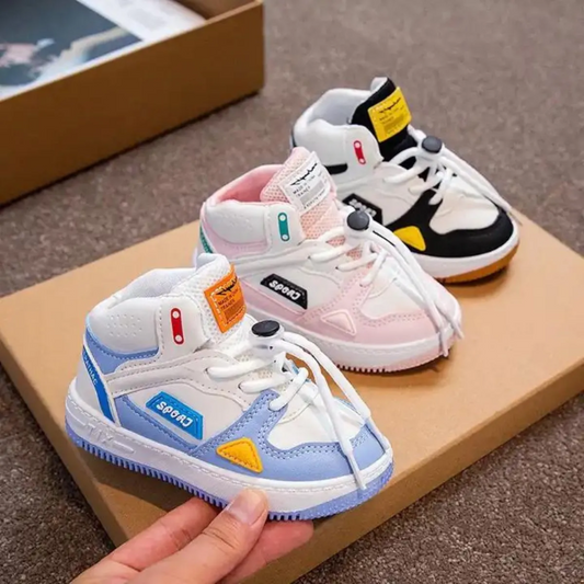 Tenis Niña Niño Varios Colores Urbano Tallas 13 A 22 Bota