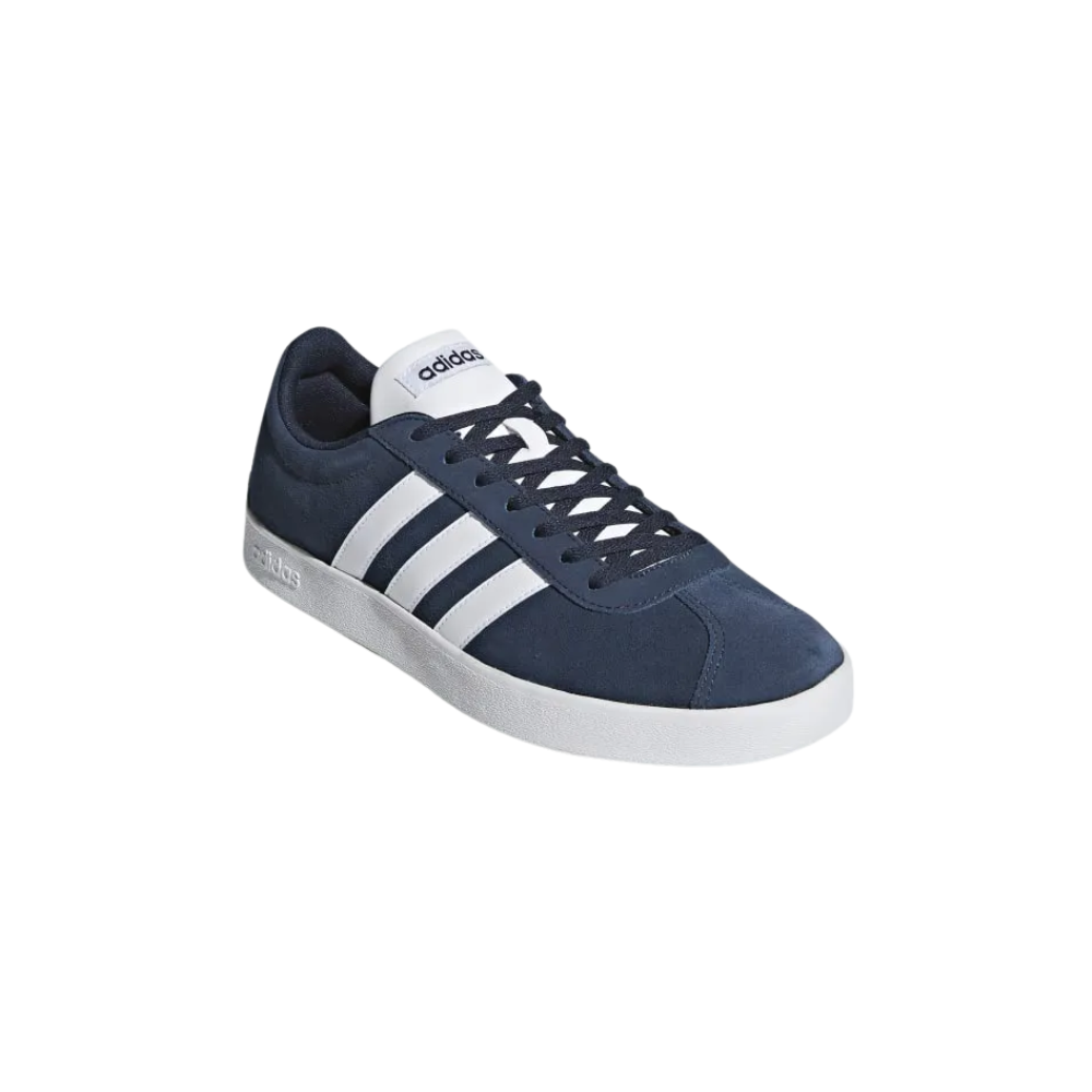 Tenis adidas Vl Court 2.0 Piel Gamuza 100% Original
