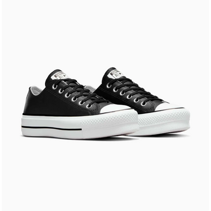 Tenis Converse de Plataforma Lift en Choclo de Piel Mujer