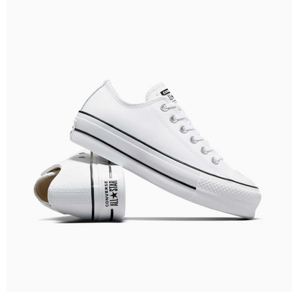 Tenis Converse de Plataforma Lift en Choclo de Piel Mujer