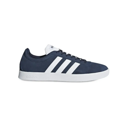 Tenis adidas Vl Court 2.0 Piel Gamuza 100% Original