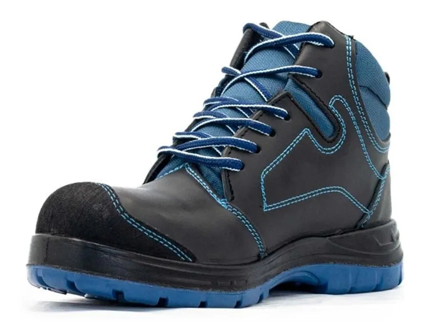 Bota Industrial Van Vien Blua Dieléctrica Café Negro