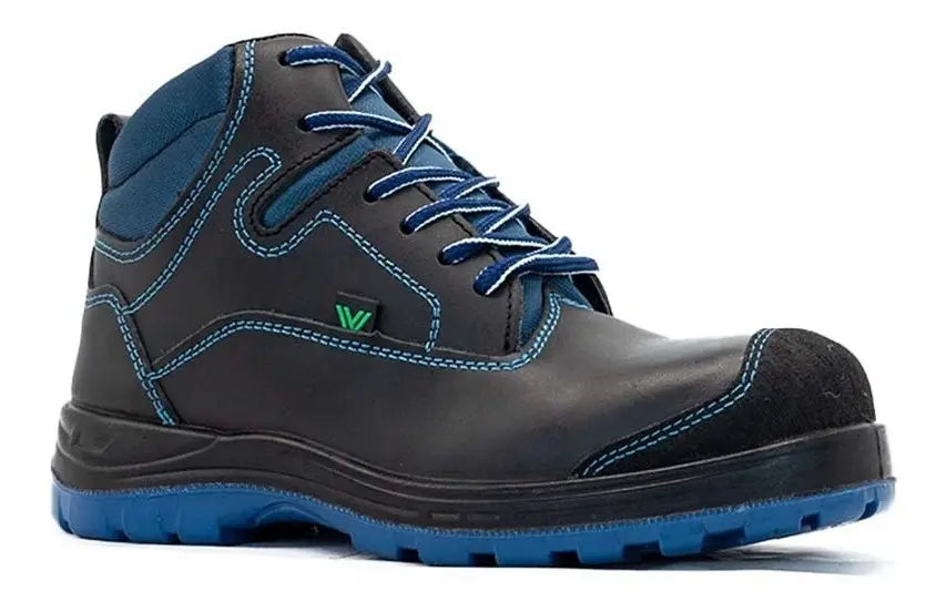 Bota Industrial Van Vien Blua Dieléctrica Café Negro