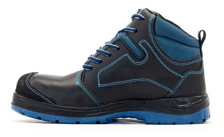 Bota Industrial Van Vien Blua Dieléctrica Café Negro
