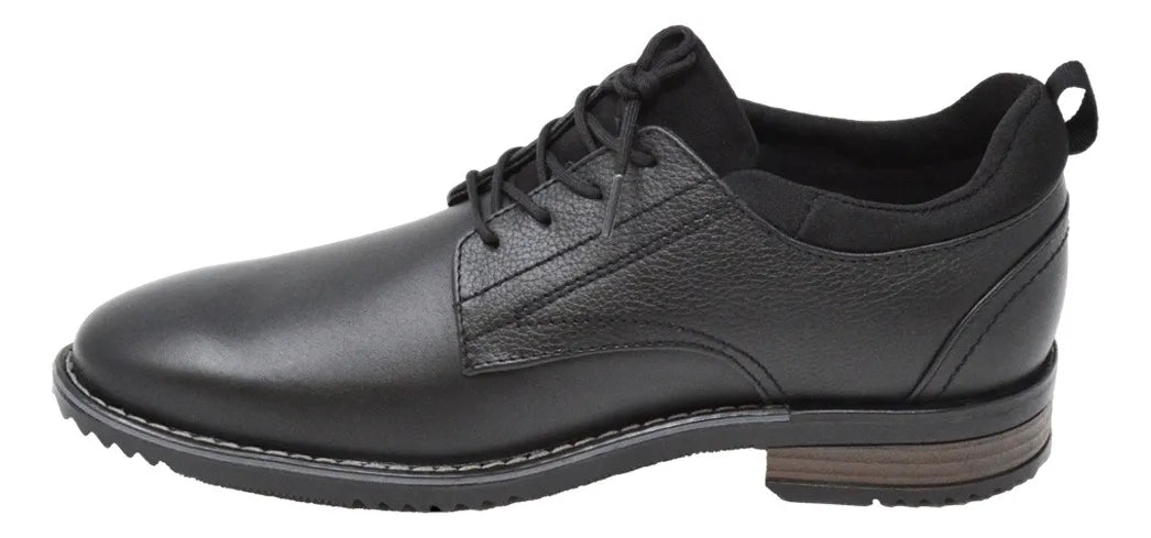 Zapato Choclo Derby Casual Perry Ellis 1026 Negro Caballero