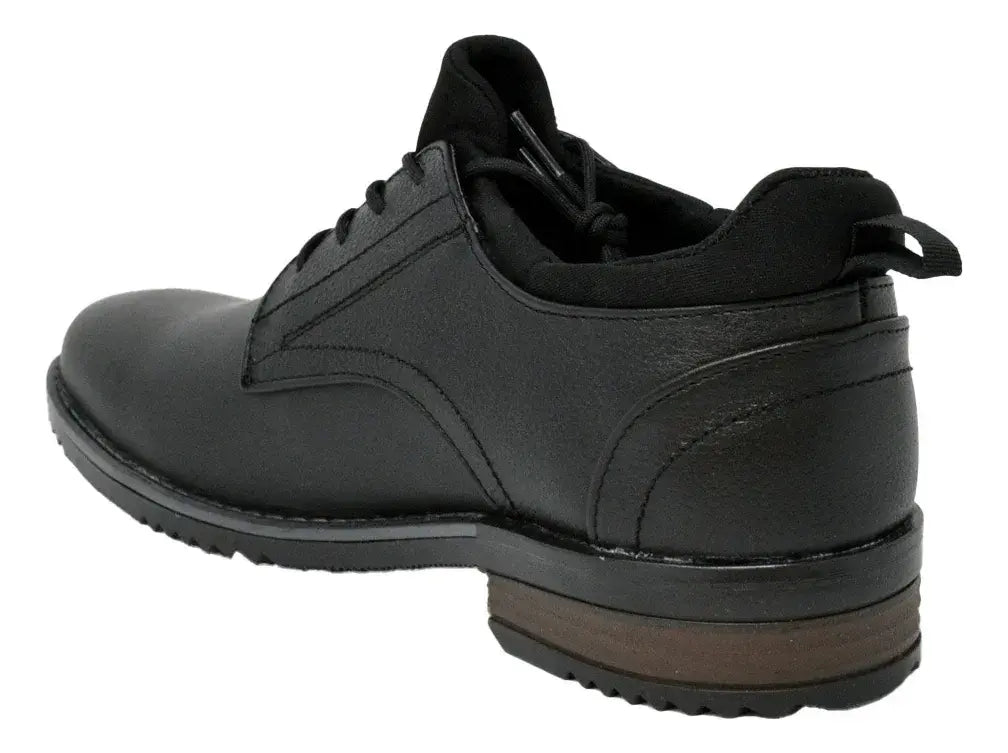 Zapato Choclo Derby Casual Perry Ellis 1026 Negro Caballero
