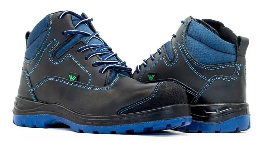 Bota Industrial Van Vien Blua Dieléctrica Café Negro