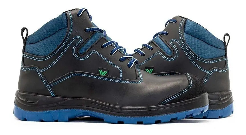 Bota Industrial Van Vien Blua Dieléctrica Café Negro