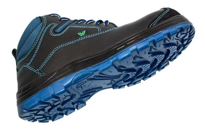 Bota Industrial Van Vien Blua Dieléctrica Café Negro
