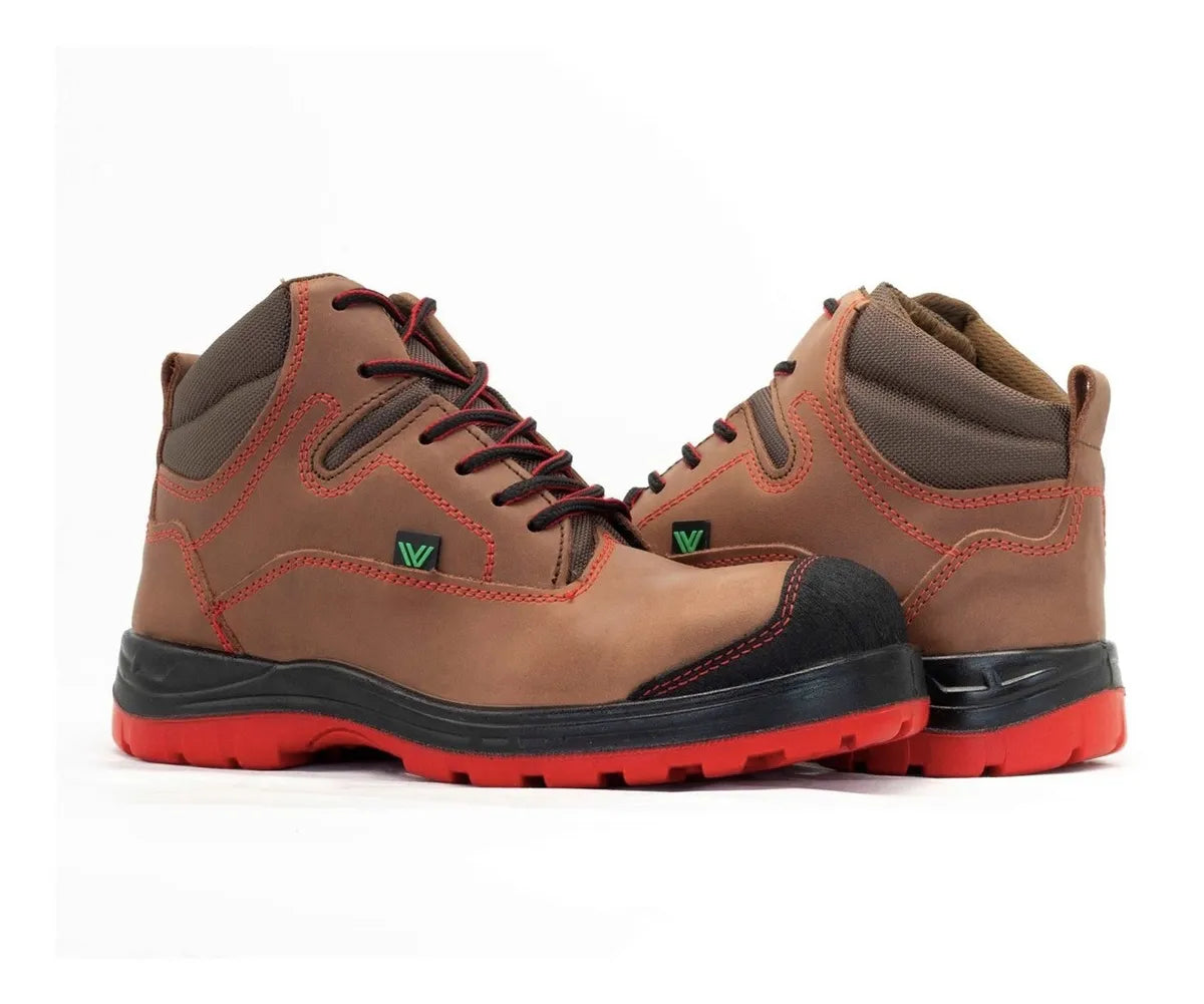 Bota Industrial Van Vien Blua Dieléctrica Café Negro